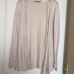 🆕 2 for $10 Cream Lace Cardigan